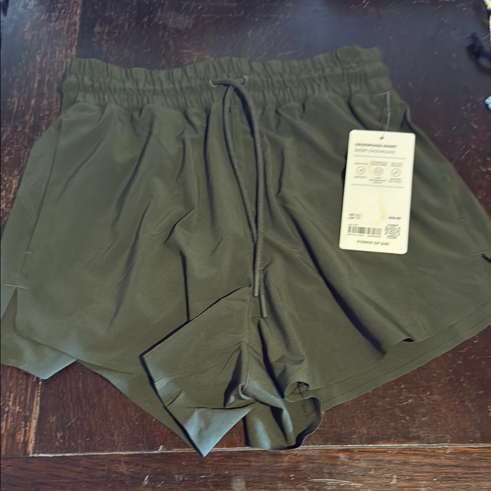 Olive Green Women's Shorts